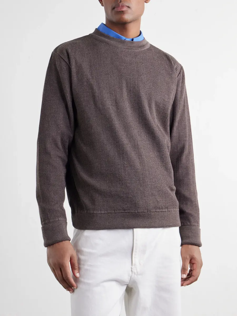 S.N.S. Herning Stamina Virgin Wool Sweater - Men | Thumbnail 3