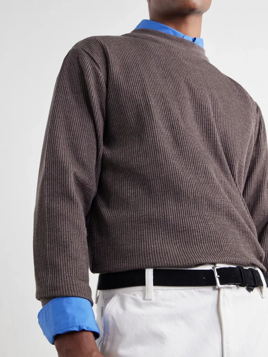 S.N.S. Herning Stamina Virgin Wool Sweater - Men | Thumbnail 5