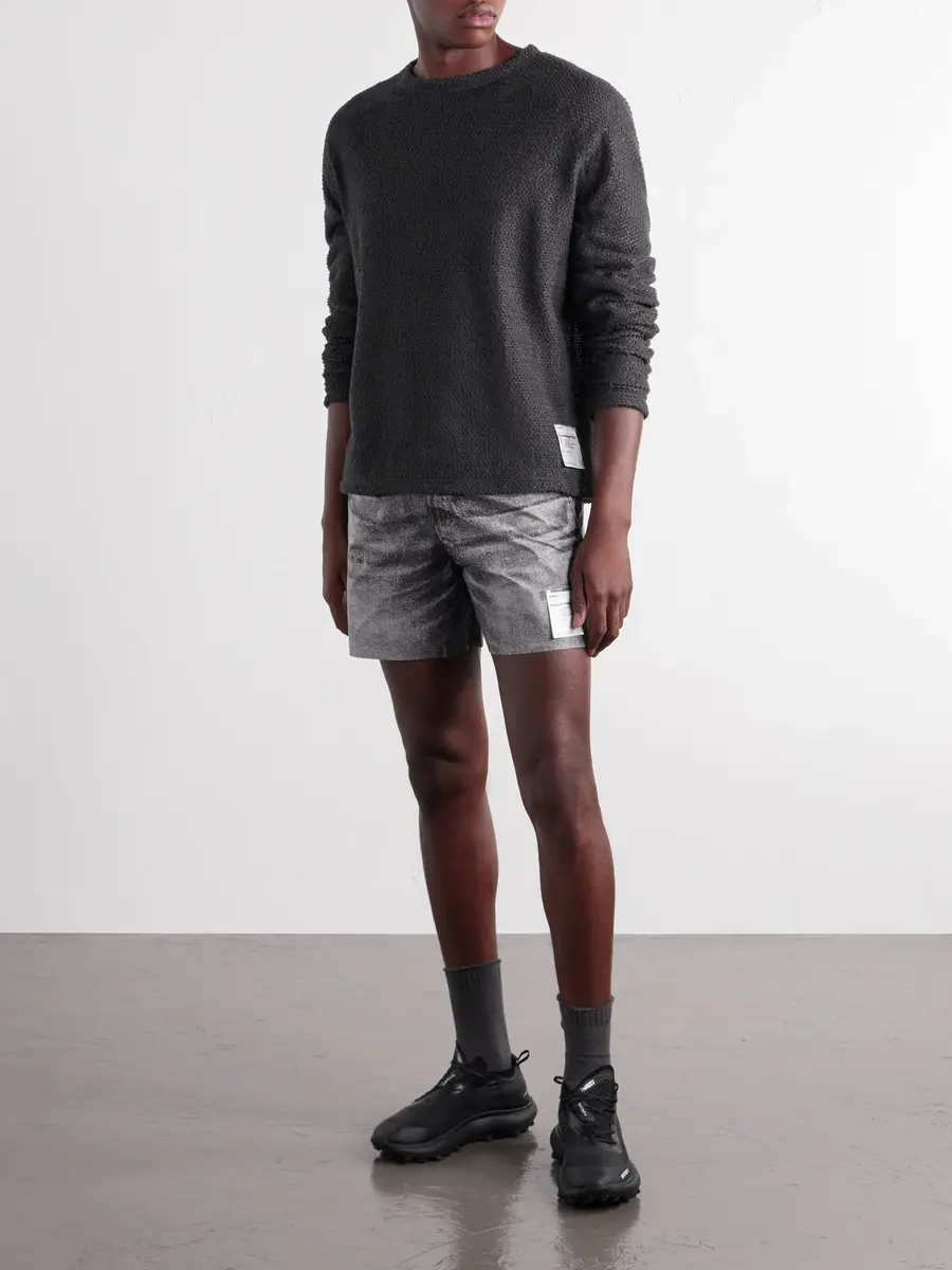 Satisfy Straight-Leg 5" Logo-Appliquéd PeaceShell™ Shorts - Men | Thumbnail 2 Satisfy Straight-Leg 5" Logo-Appliquéd PeaceShell™ Shorts - Men | Thumbnail 2