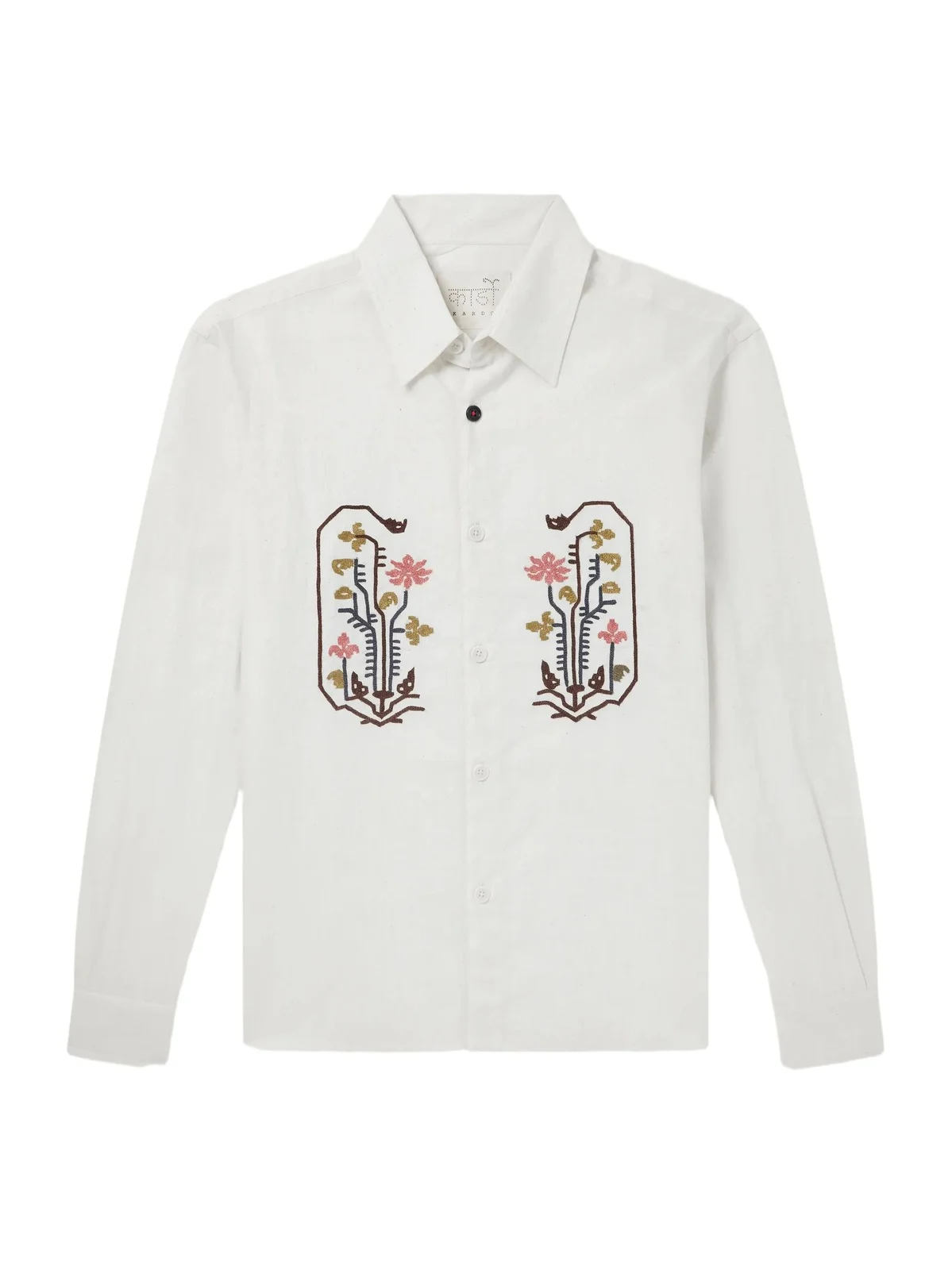 Luis Embroidered Cotton Shirt - Men Luis Embroidered Cotton Shirt - Men