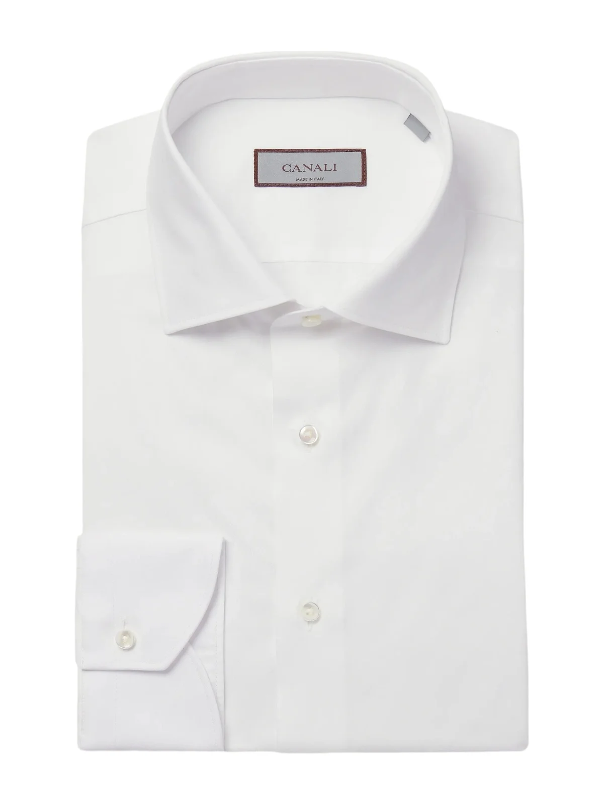 Impeccabile Cutaway-Collar Cotton-Poplin Shirt - Men Impeccabile Cutaway-Collar Cotton-Poplin Shirt - Men