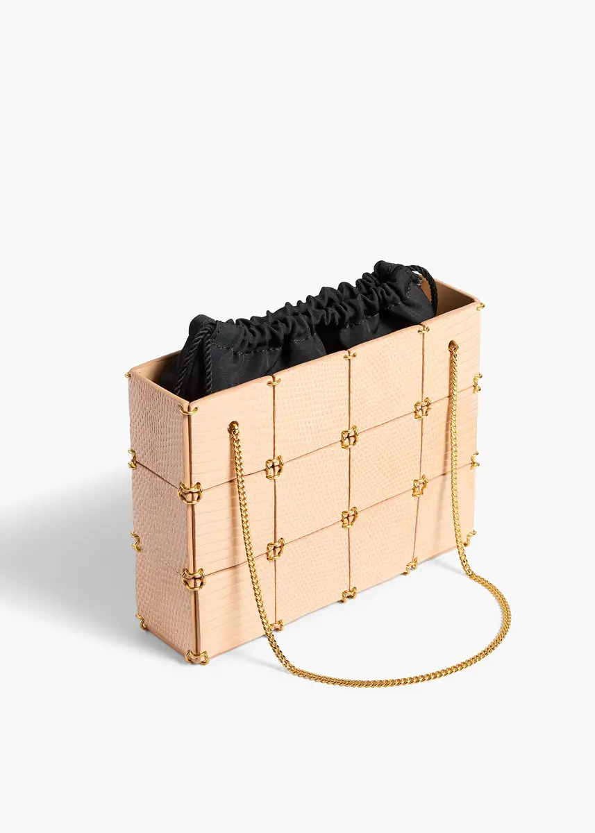 Khaite Mini Emma Bag In Desert Sand Lizard | Thumbnail 2 Khaite Mini Emma Bag In Desert Sand Lizard | Thumbnail 2