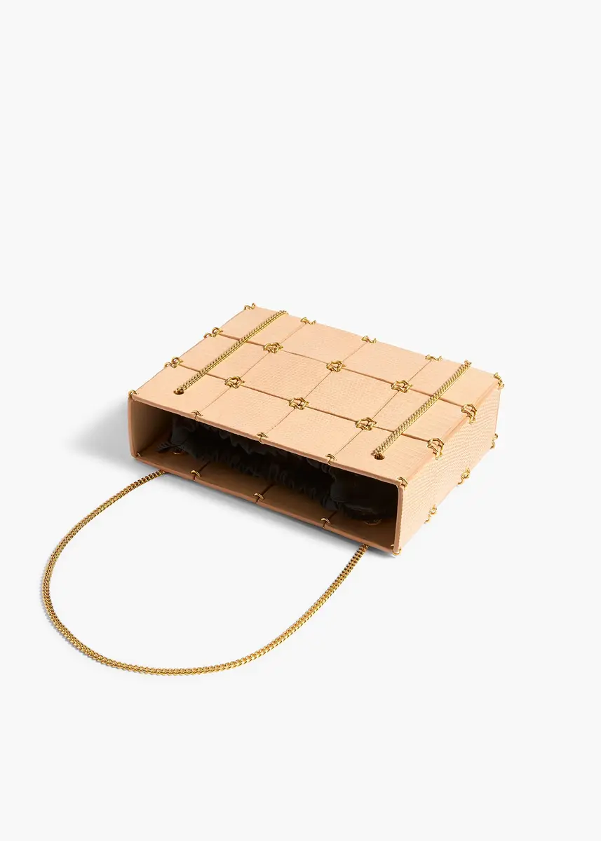 Khaite Mini Emma Bag In Desert Sand Lizard | Thumbnail 3 Khaite Mini Emma Bag In Desert Sand Lizard | Thumbnail 3