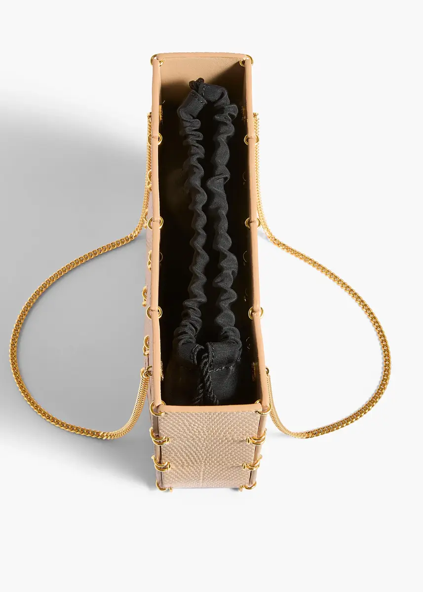 Khaite Mini Emma Bag In Desert Sand Lizard | Thumbnail 4 Khaite Mini Emma Bag In Desert Sand Lizard | Thumbnail 4