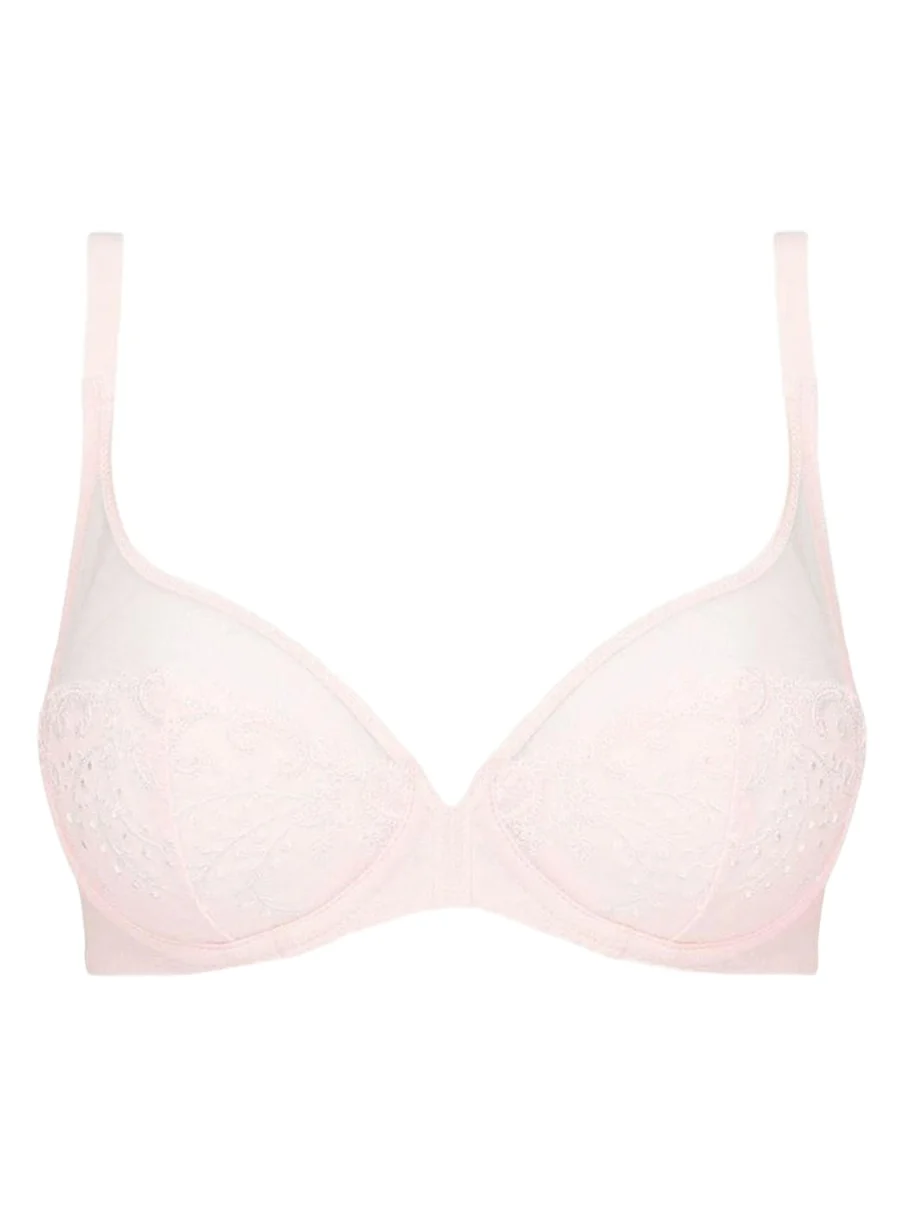 Delice Two-Part Full-Cup Sheer Plunge Bra Delice Two-Part Full-Cup Sheer Plunge Bra