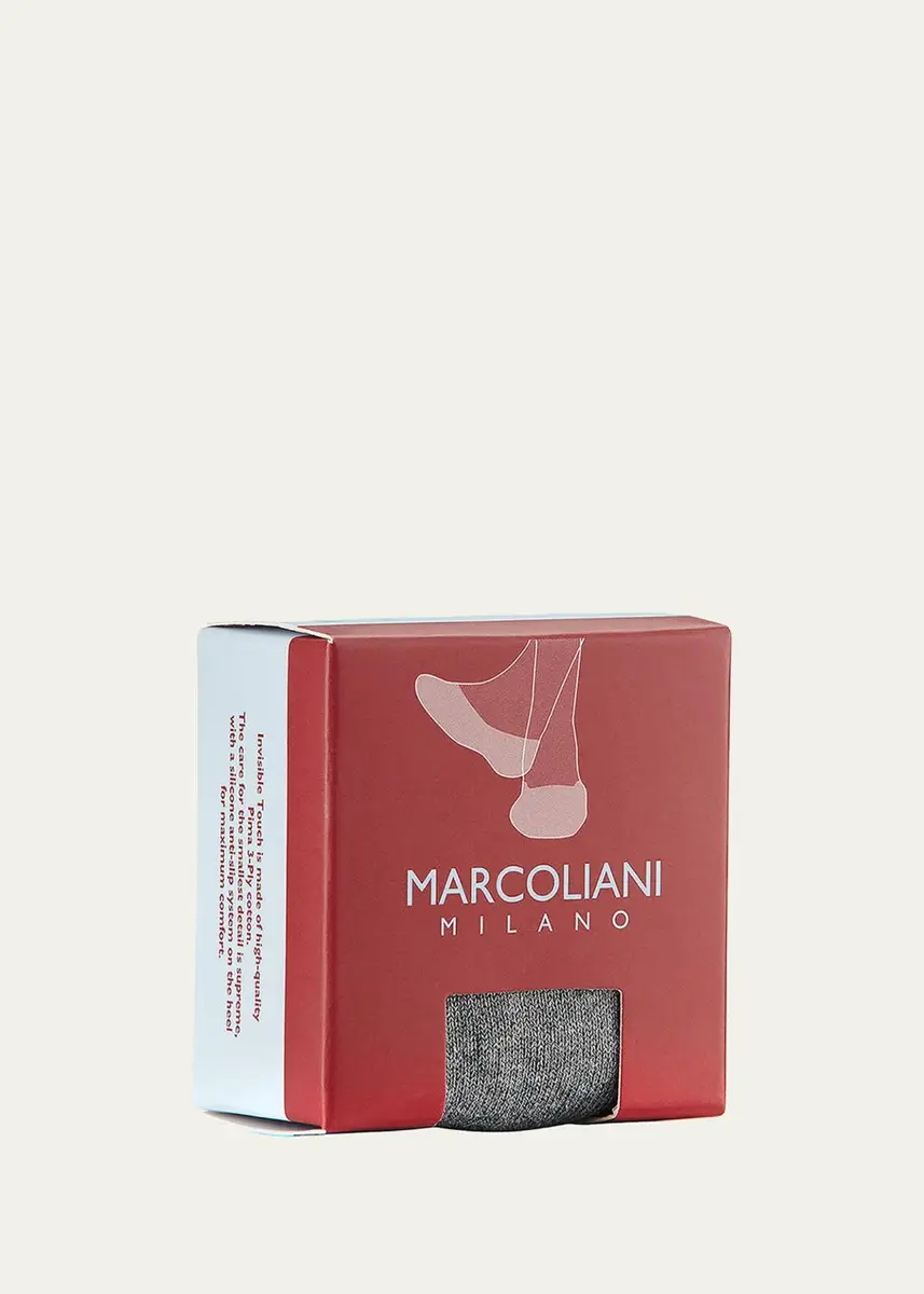 Marcoliani Invisible Touch Solid No-Show Socks | Thumbnail 2 Marcoliani Invisible Touch Solid No-Show Socks | Thumbnail 2