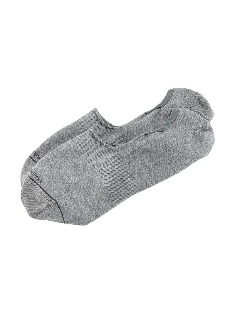 Marcoliani Invisible Touch Solid No-Show Socks