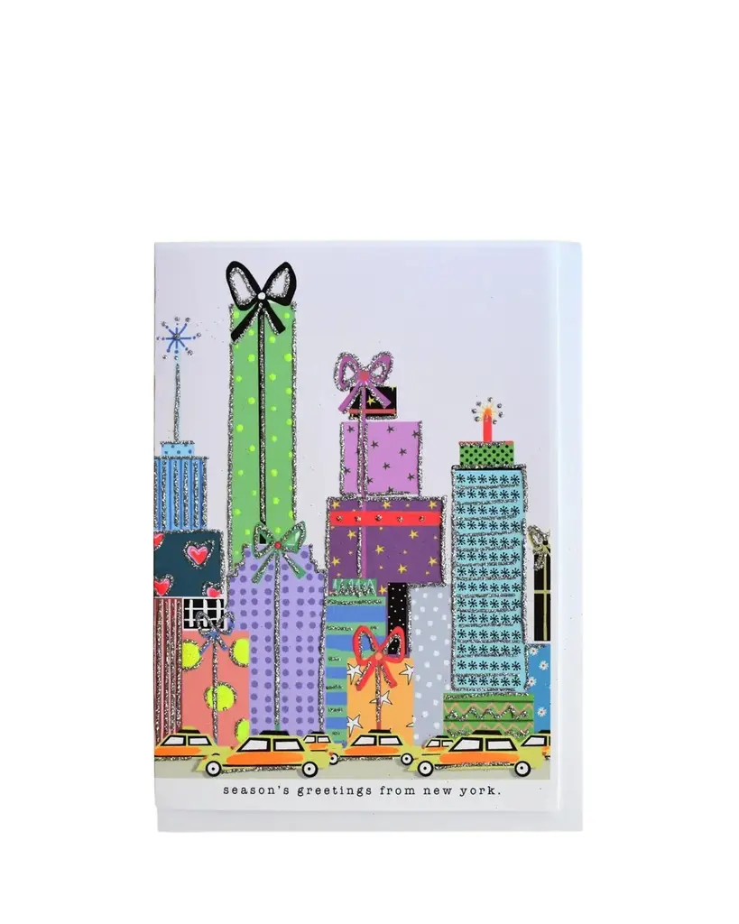 Verrier Season's Greetings From New York Greeting Card