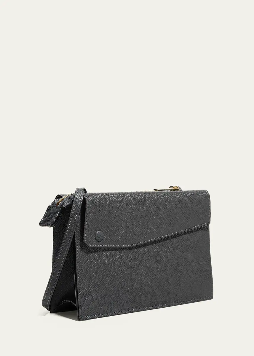 Valextra Trio Pouch Calfskin Crossbody Bag | Thumbnail 3 Valextra Trio Pouch Calfskin Crossbody Bag | Thumbnail 3
