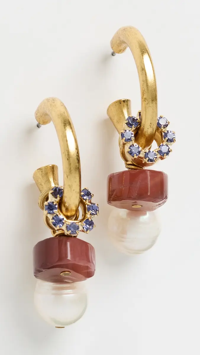 Elizabeth Cole Tessie Earrings | Thumbnail 2 Elizabeth Cole Tessie Earrings | Thumbnail 2