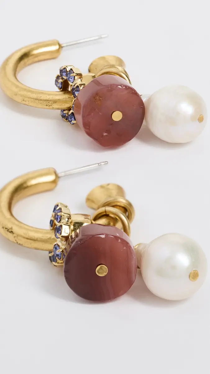 Elizabeth Cole Tessie Earrings | Thumbnail 4 Elizabeth Cole Tessie Earrings | Thumbnail 4