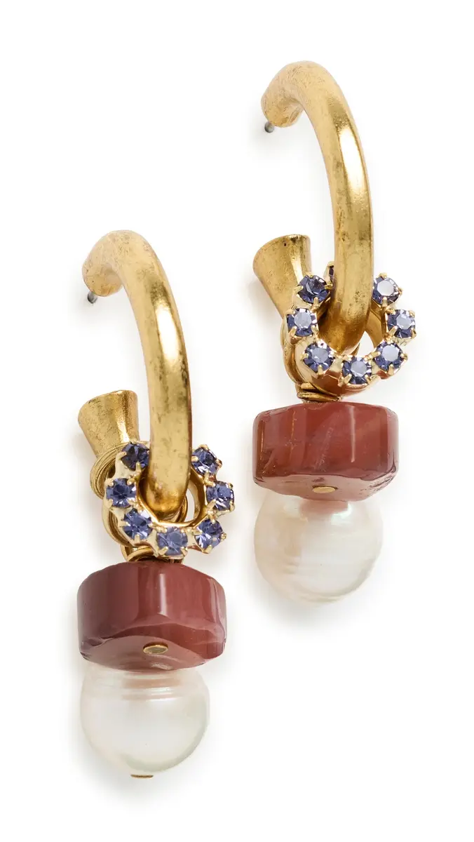 Elizabeth Cole Tessie Earrings | Thumbnail 5 Elizabeth Cole Tessie Earrings | Thumbnail 5