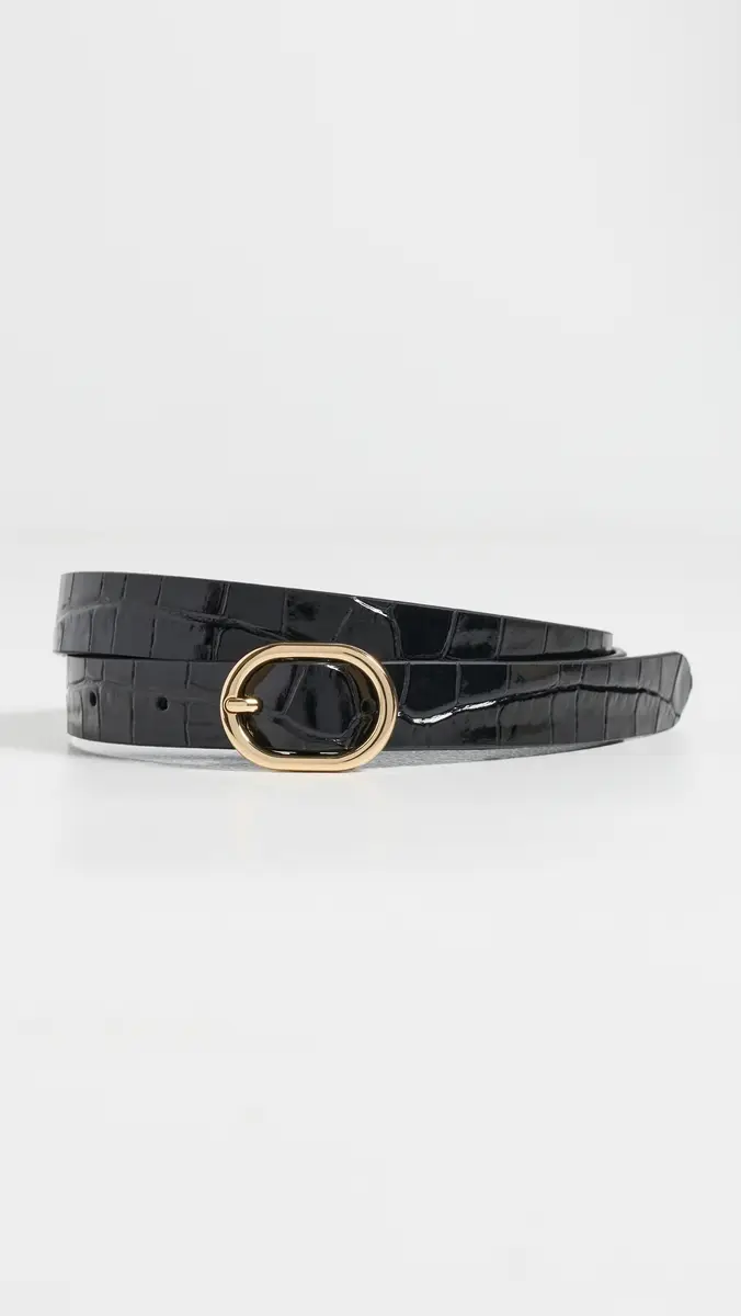 Vince Glazed Croco Avery 20mm Belt | Thumbnail 2