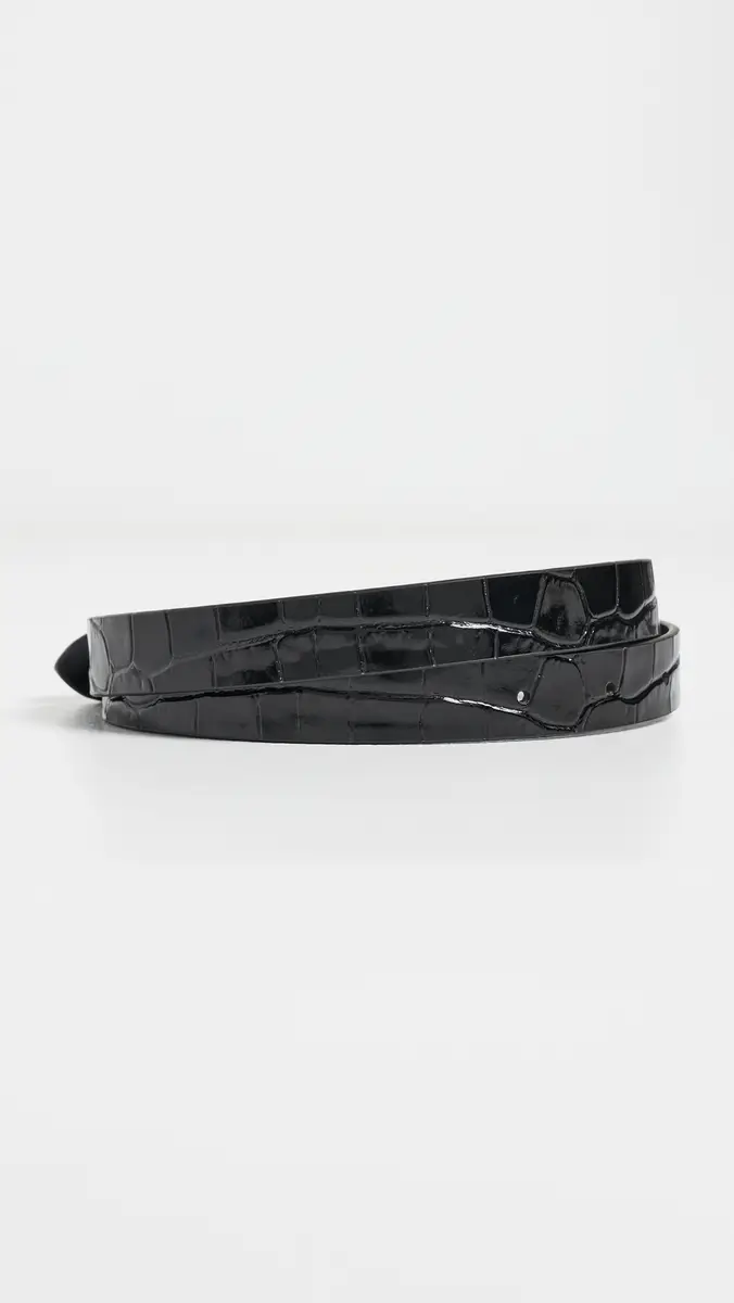 Vince Glazed Croco Avery 20mm Belt | Thumbnail 4