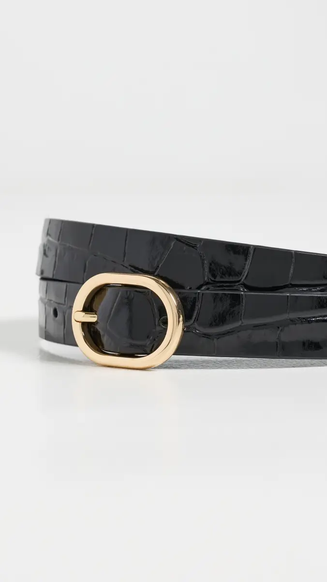 Vince Glazed Croco Avery 20mm Belt | Thumbnail 5