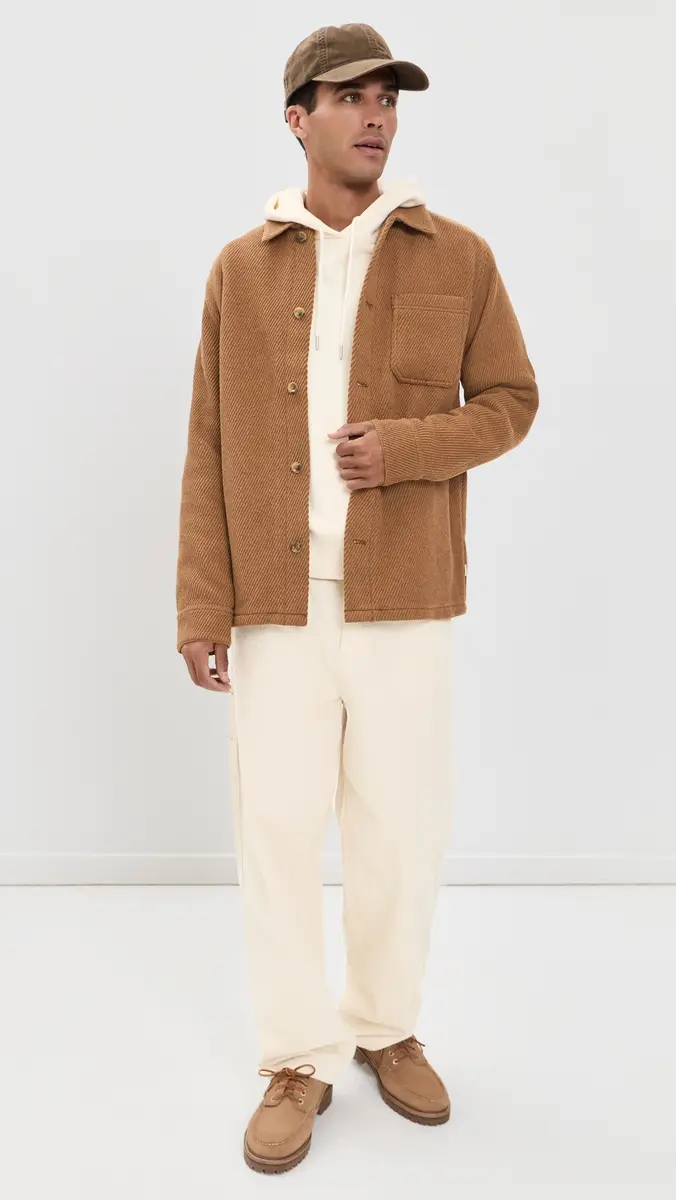 Les Deux Twill Wool Shacket | Thumbnail 5 Les Deux Twill Wool Shacket | Thumbnail 5