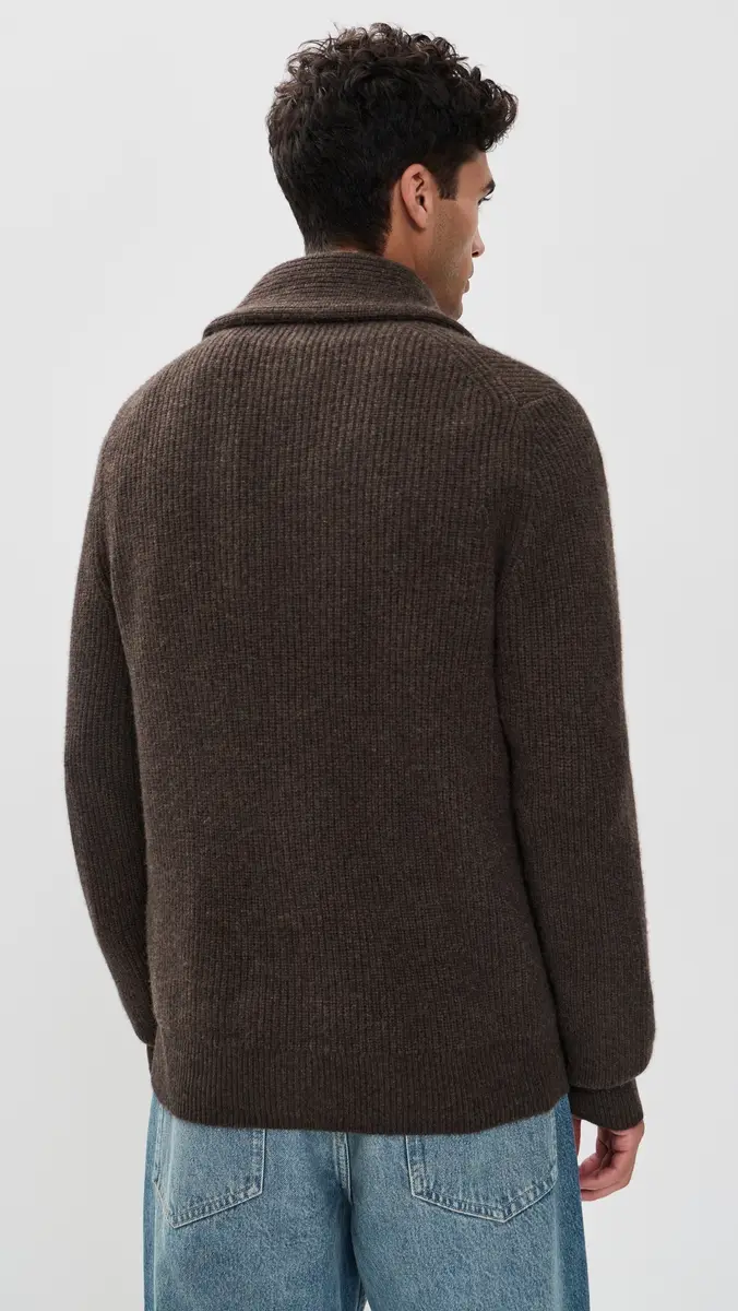 Alex Mill Shawl Collar Cashmere Cardigan | Thumbnail 3 Alex Mill Shawl Collar Cashmere Cardigan | Thumbnail 3