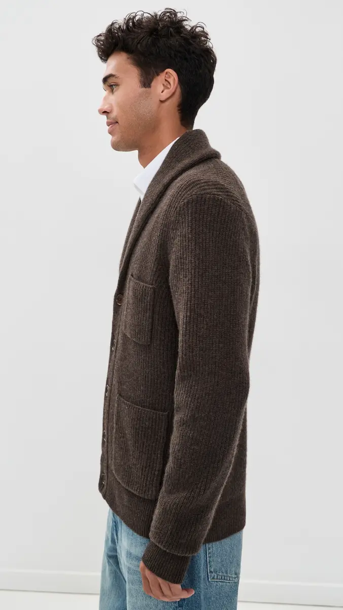 Alex Mill Shawl Collar Cashmere Cardigan | Thumbnail 4 Alex Mill Shawl Collar Cashmere Cardigan | Thumbnail 4