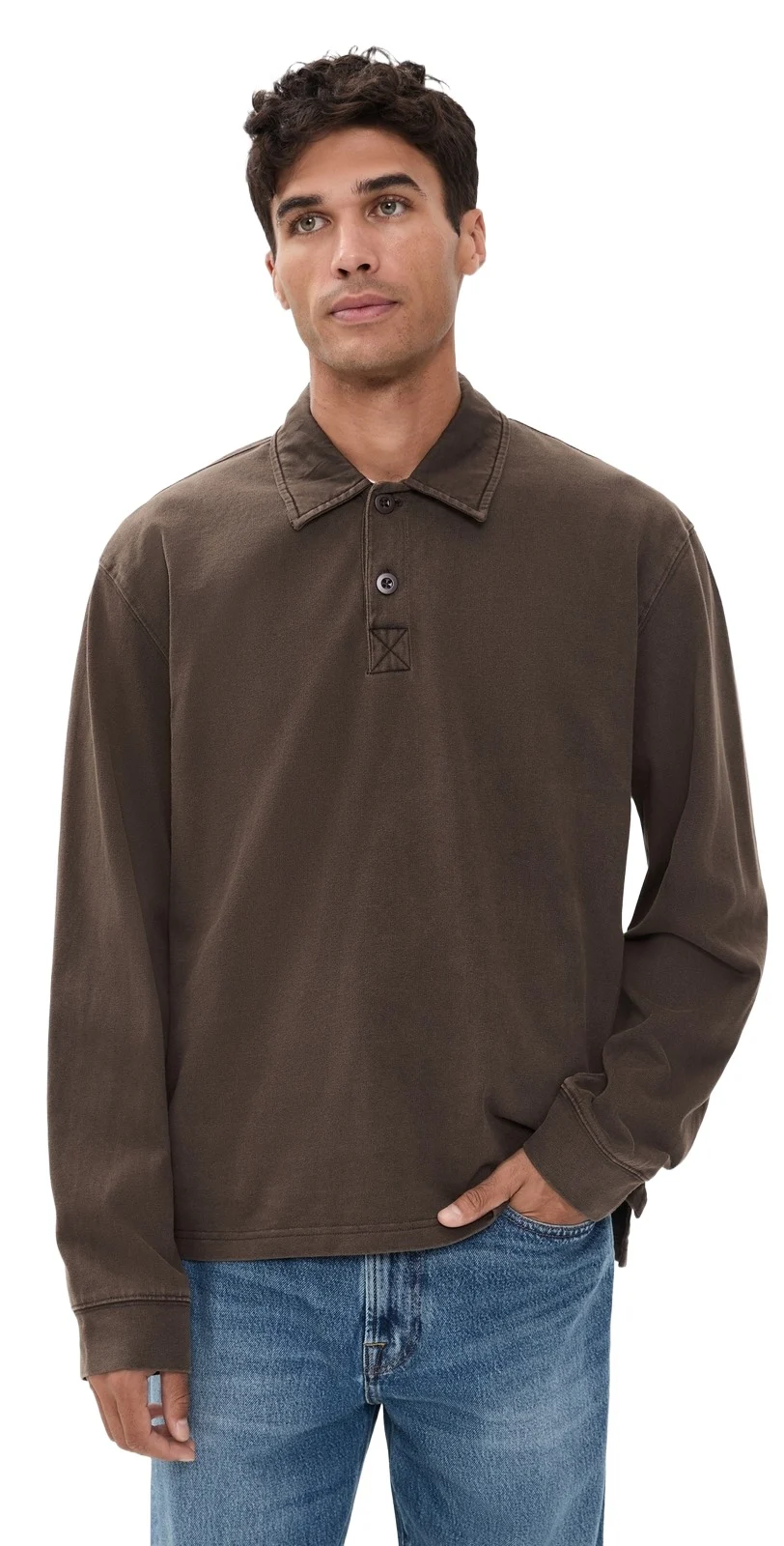 Garment Dyed Rugby Shirt