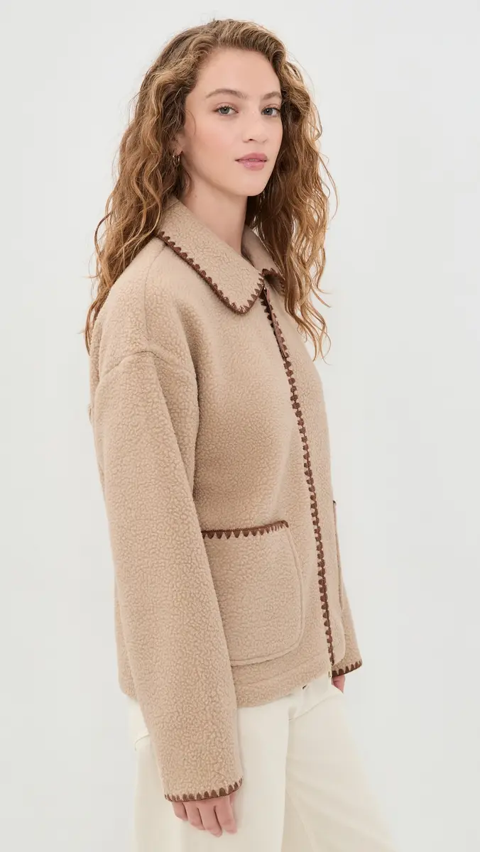 Varley Ruiko Zip Through Fleece Jacket | Thumbnail 4 Varley Ruiko Zip Through Fleece Jacket | Thumbnail 4