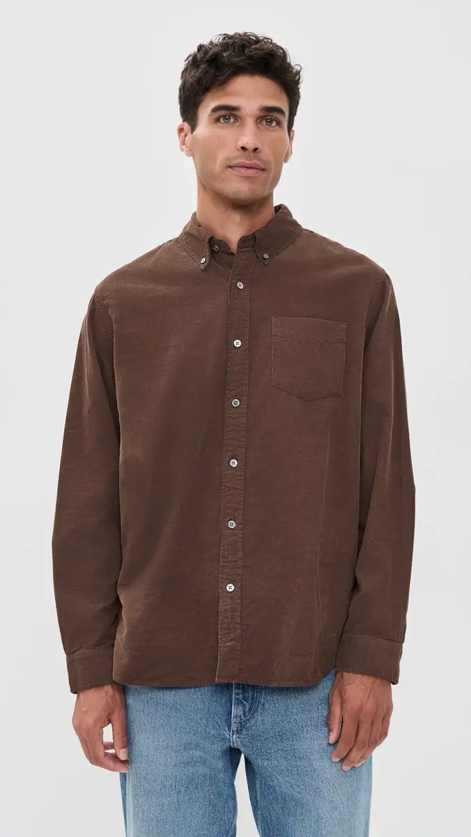 Alex Mill Mill Shirt In Super Fine Wale Corduroy | Thumbnail 3 Alex Mill Mill Shirt In Super Fine Wale Corduroy | Thumbnail 3