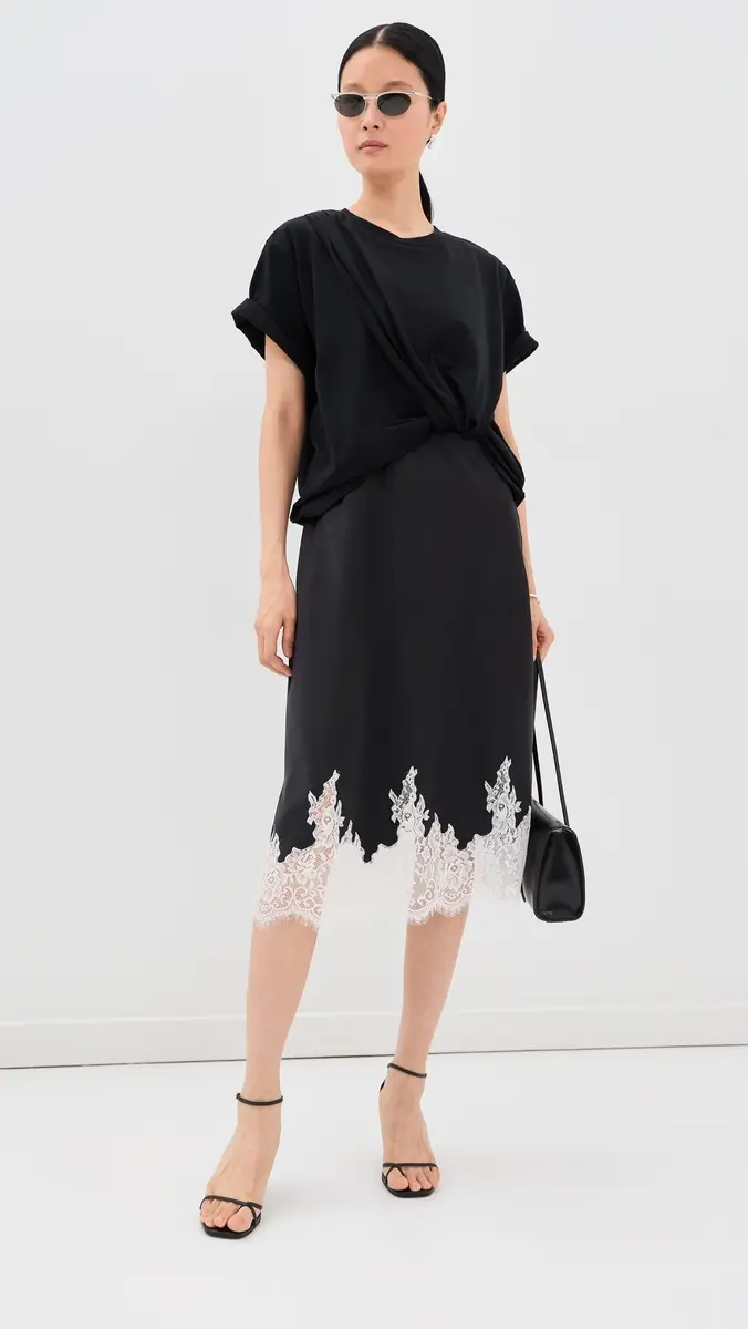 3.1 Phillip Lim Draped T-Shirt Slip Combo Dress | Thumbnail 5 3.1 Phillip Lim Draped T-Shirt Slip Combo Dress | Thumbnail 5