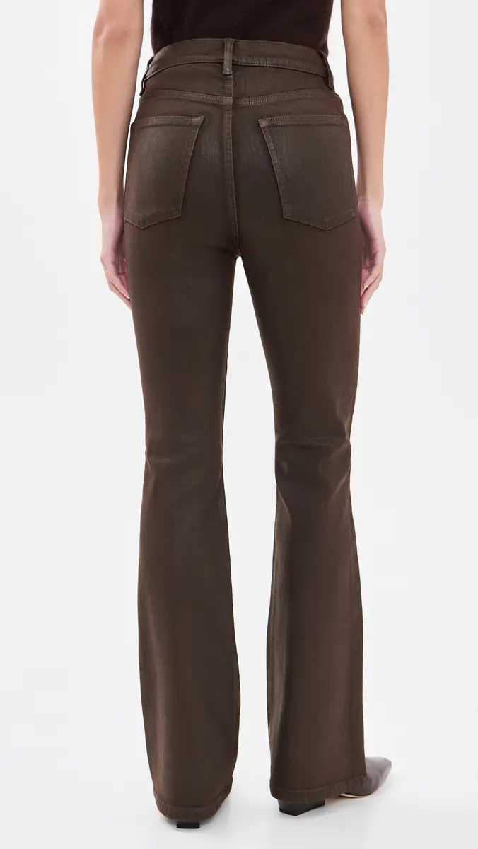 WARP + WEFT The Austin Stretch Coated Bootcut Jeans | Thumbnail 3 WARP + WEFT The Austin Stretch Coated Bootcut Jeans | Thumbnail 3