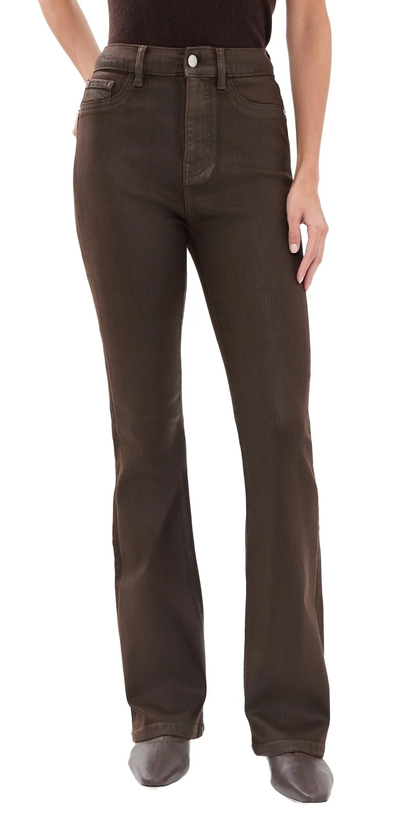 The Austin Stretch Coated Bootcut Jeans The Austin Stretch Coated Bootcut Jeans