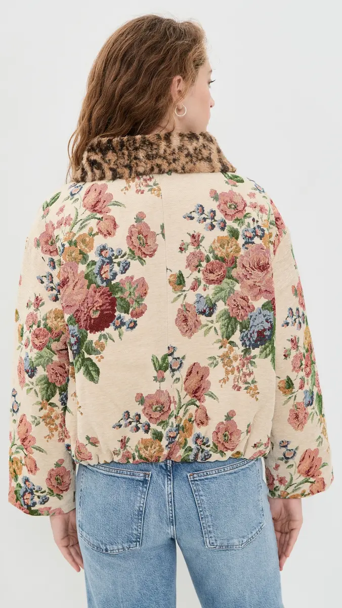 For Love & Lemons Betsy Floral Jacket | Thumbnail 3 For Love & Lemons Betsy Floral Jacket | Thumbnail 3