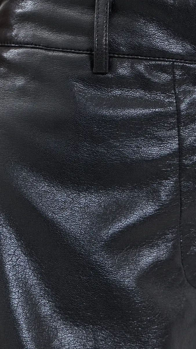 Line & Dot Noir Micro Faux Leather Shorts | Thumbnail 6 Line & Dot Noir Micro Faux Leather Shorts | Thumbnail 6