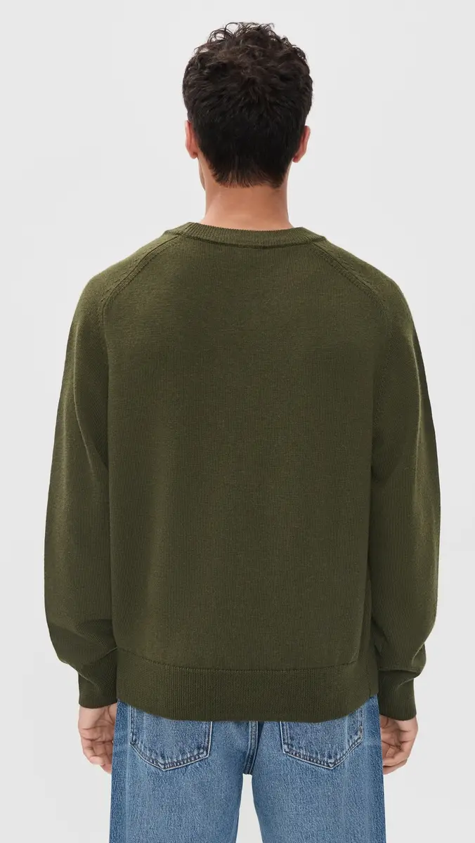 Alex Mill Crewneck Boxy Sweater In Merino Wool | Thumbnail 4 Alex Mill Crewneck Boxy Sweater In Merino Wool | Thumbnail 4