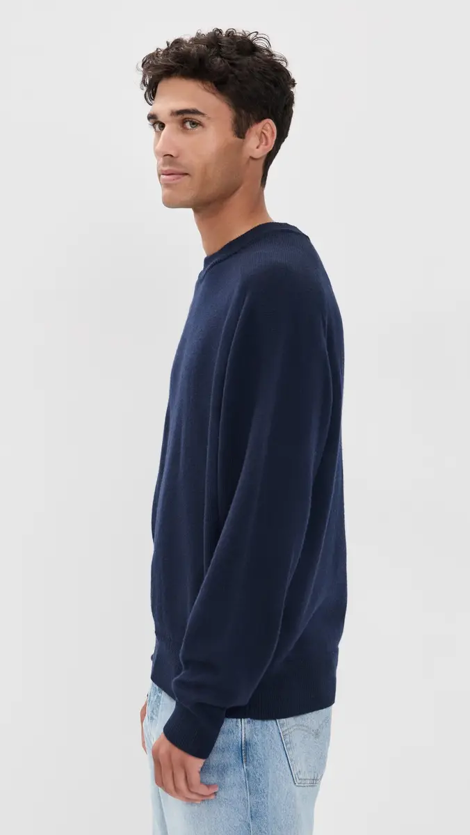 Alex Mill Crewneck Boxy Sweater In Merino Wool | Thumbnail 4 Alex Mill Crewneck Boxy Sweater In Merino Wool | Thumbnail 4