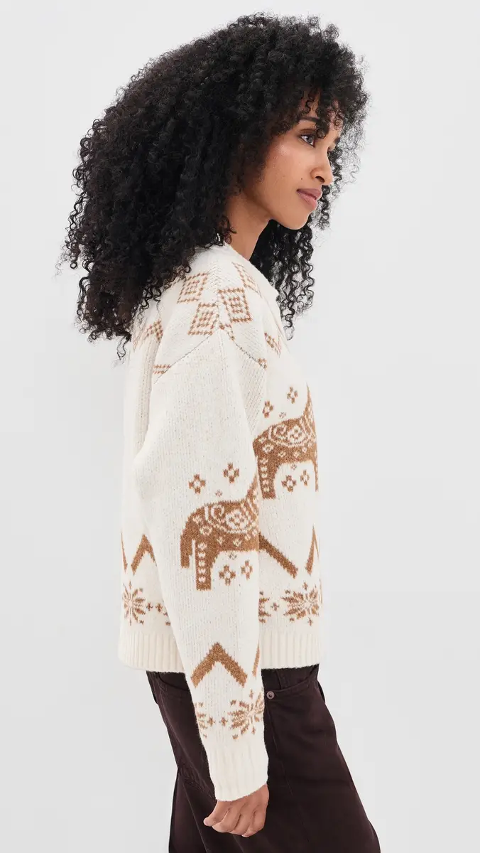 Moon River Neck Collar Button Down Cardigan | Thumbnail 4 Moon River Neck Collar Button Down Cardigan | Thumbnail 4