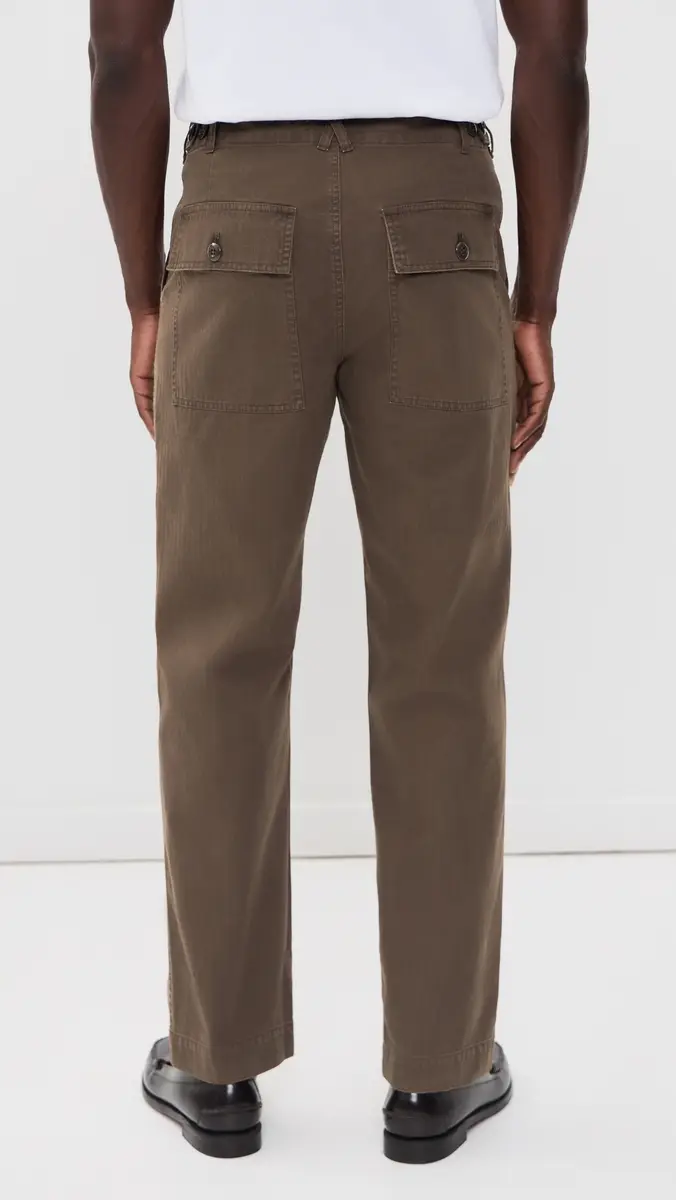 Alex Mill Herringbone Field Pants | Thumbnail 3 Alex Mill Herringbone Field Pants | Thumbnail 3