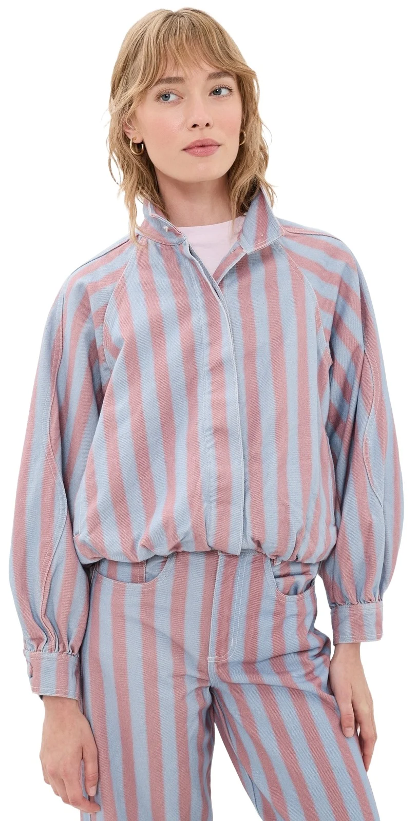 Sky Pink Bomber Jacket Sky Pink Bomber Jacket