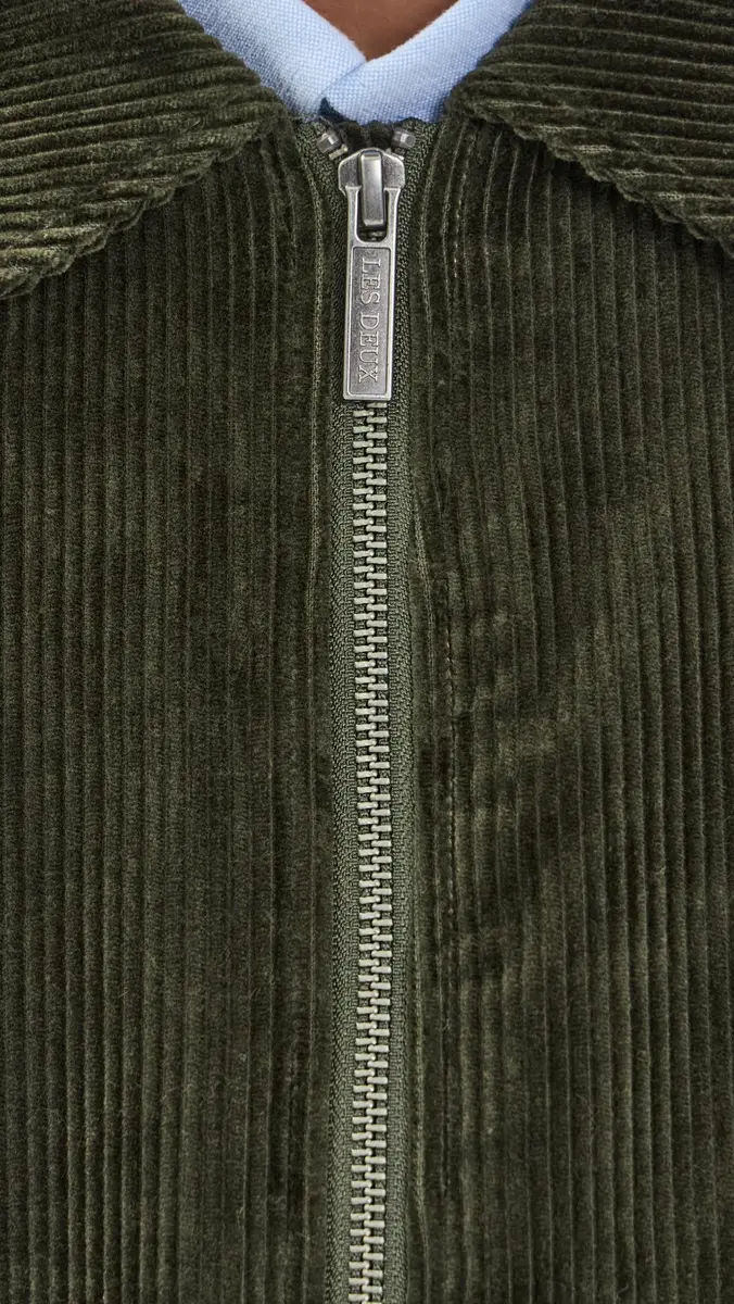 Les Deux Corduroy Zipper Coach Jacket | Thumbnail 6 Les Deux Corduroy Zipper Coach Jacket | Thumbnail 6