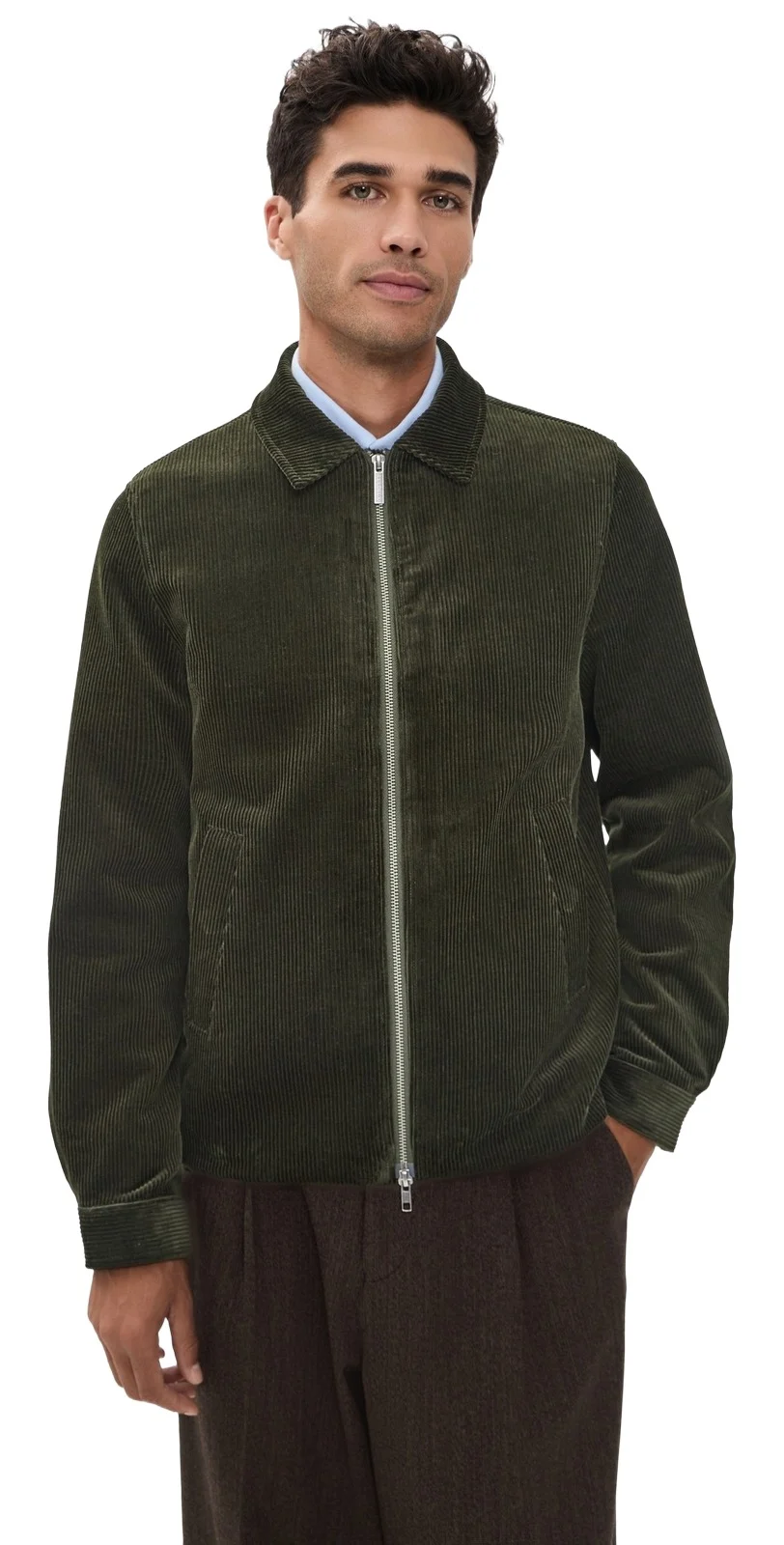 Corduroy Zipper Coach Jacket Corduroy Zipper Coach Jacket