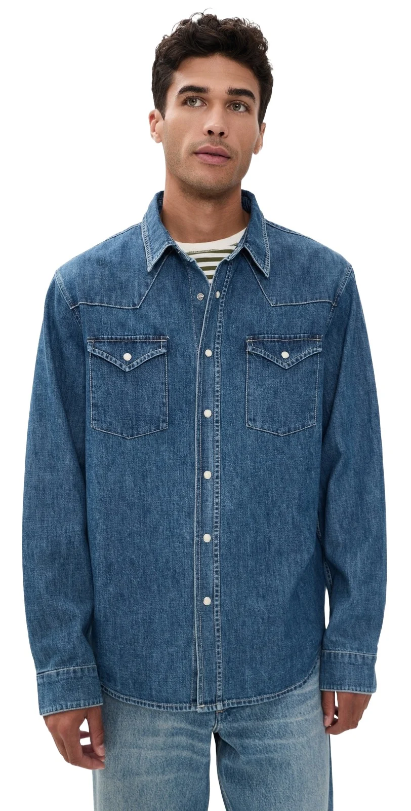 Denim Jackson Pocket Shirt