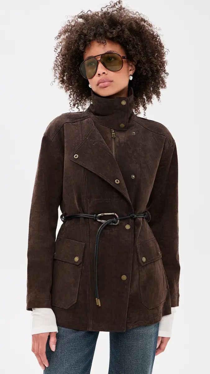 Avec Les Filles Field Belted Jacket | Thumbnail 2 Avec Les Filles Field Belted Jacket | Thumbnail 2