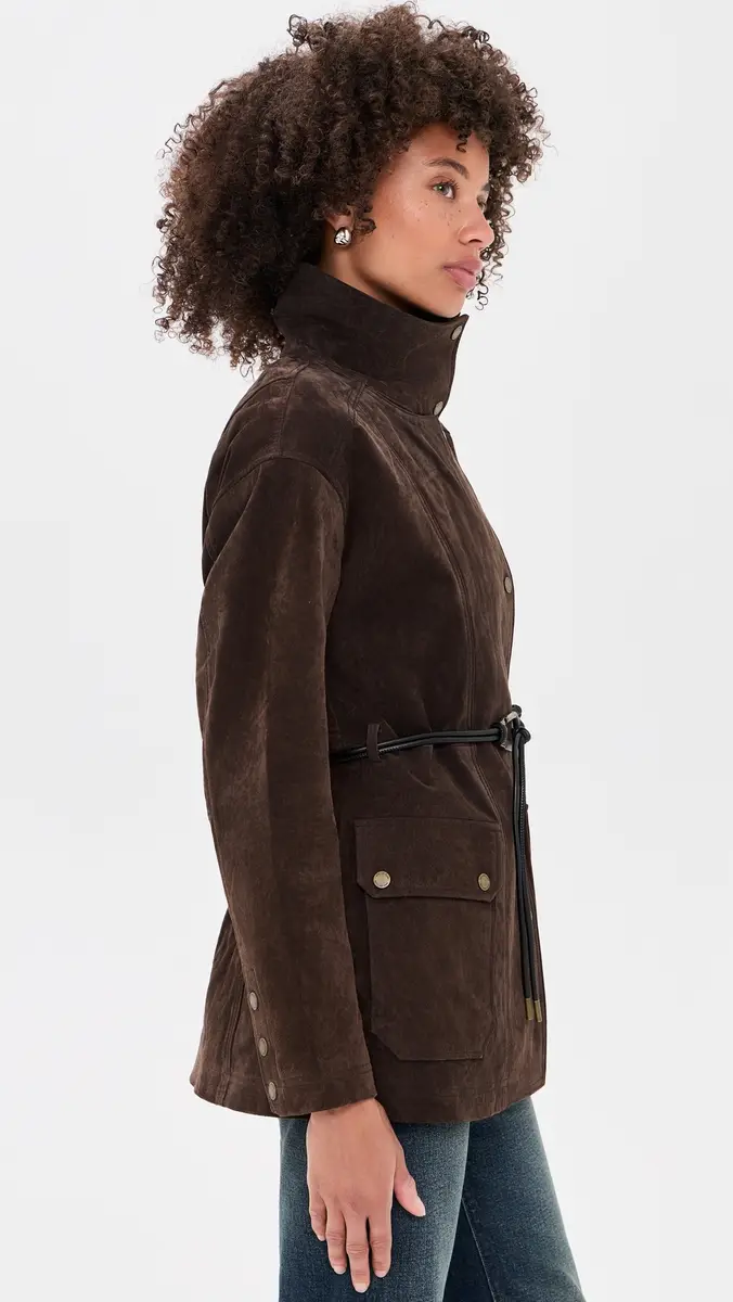 Avec Les Filles Field Belted Jacket | Thumbnail 4 Avec Les Filles Field Belted Jacket | Thumbnail 4