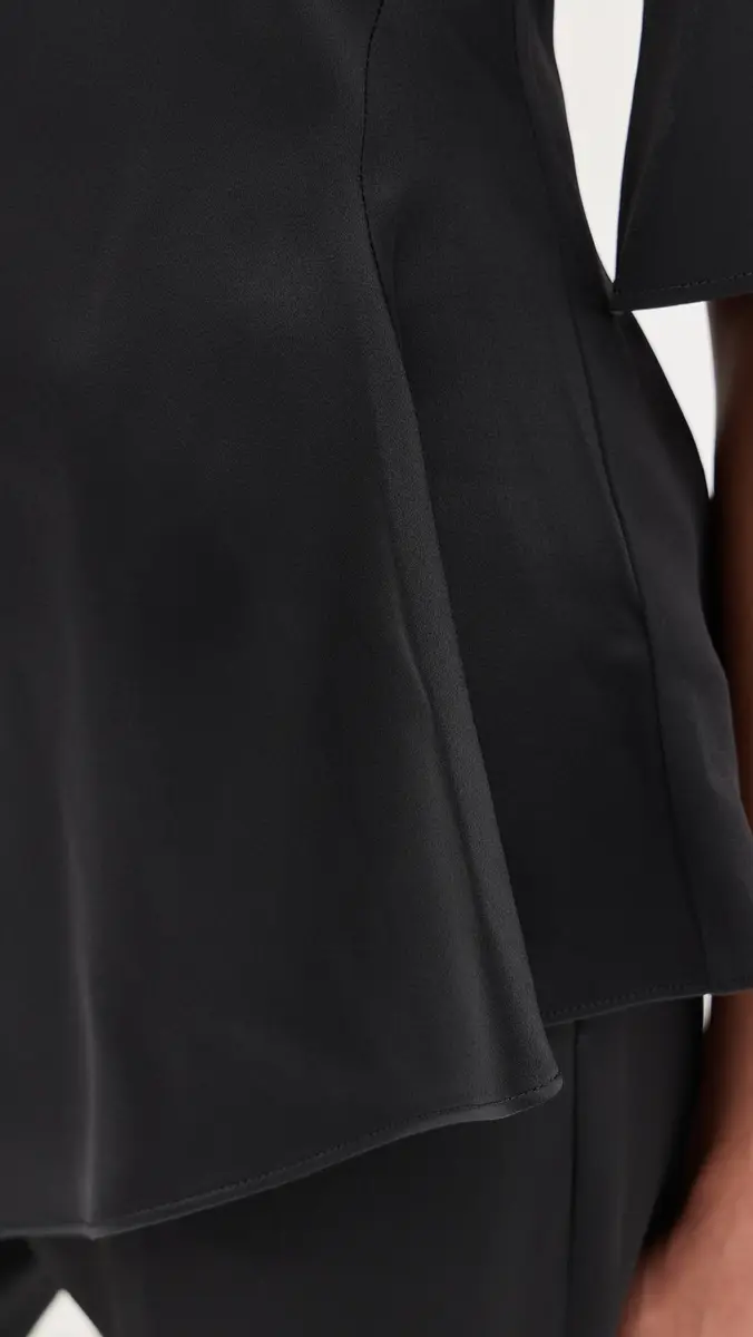Stella McCartney Ruffled Satin Top | Thumbnail 6 Stella McCartney Ruffled Satin Top | Thumbnail 6