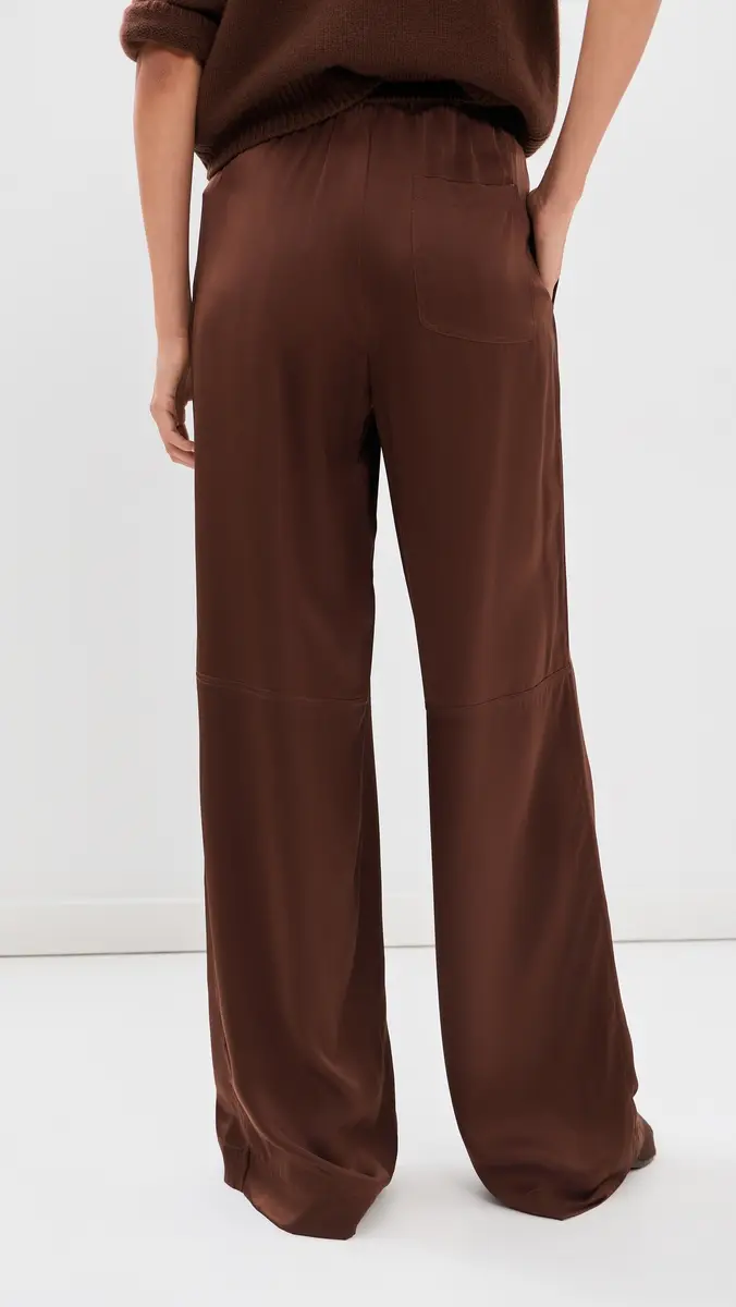 Sablyn Lexi Lower Rise Relaxed Pull On Silk Pants | Thumbnail 3 Sablyn Lexi Lower Rise Relaxed Pull On Silk Pants | Thumbnail 3
