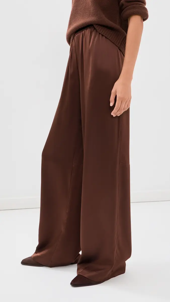 Sablyn Lexi Lower Rise Relaxed Pull On Silk Pants | Thumbnail 4 Sablyn Lexi Lower Rise Relaxed Pull On Silk Pants | Thumbnail 4