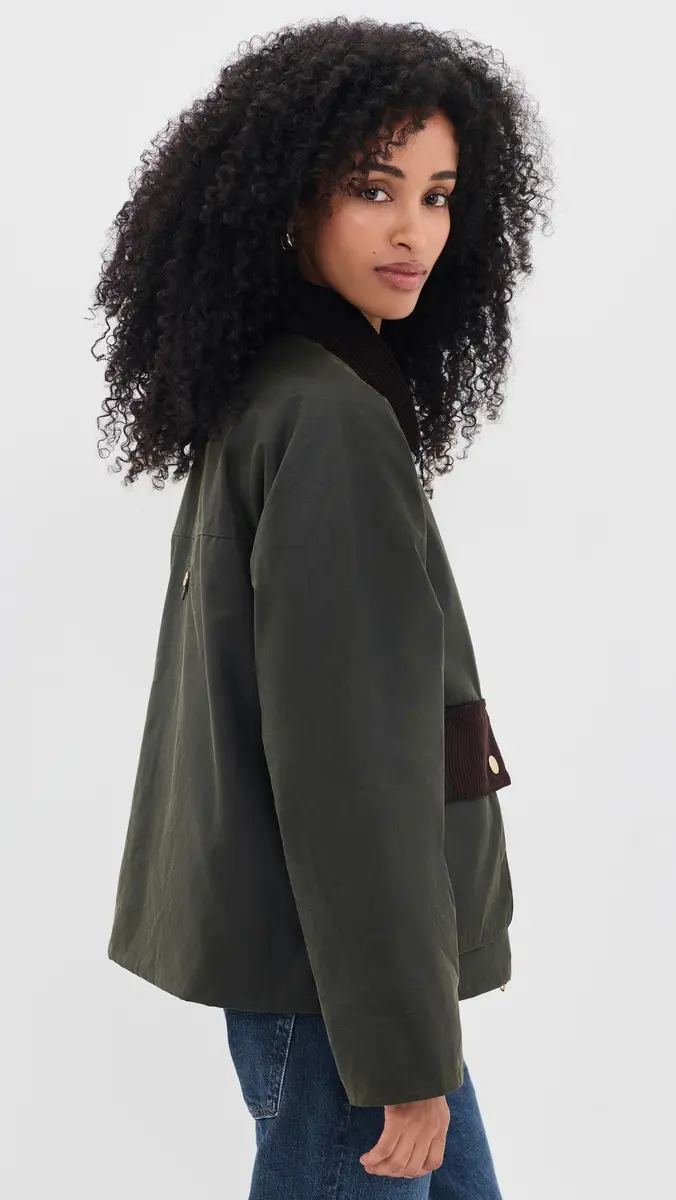 Barbour Carville Wax Jacket | Thumbnail 4