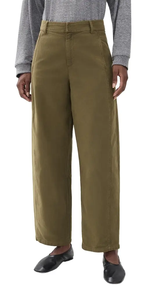 perfectwhitetee Akira Barrel Utility Pants