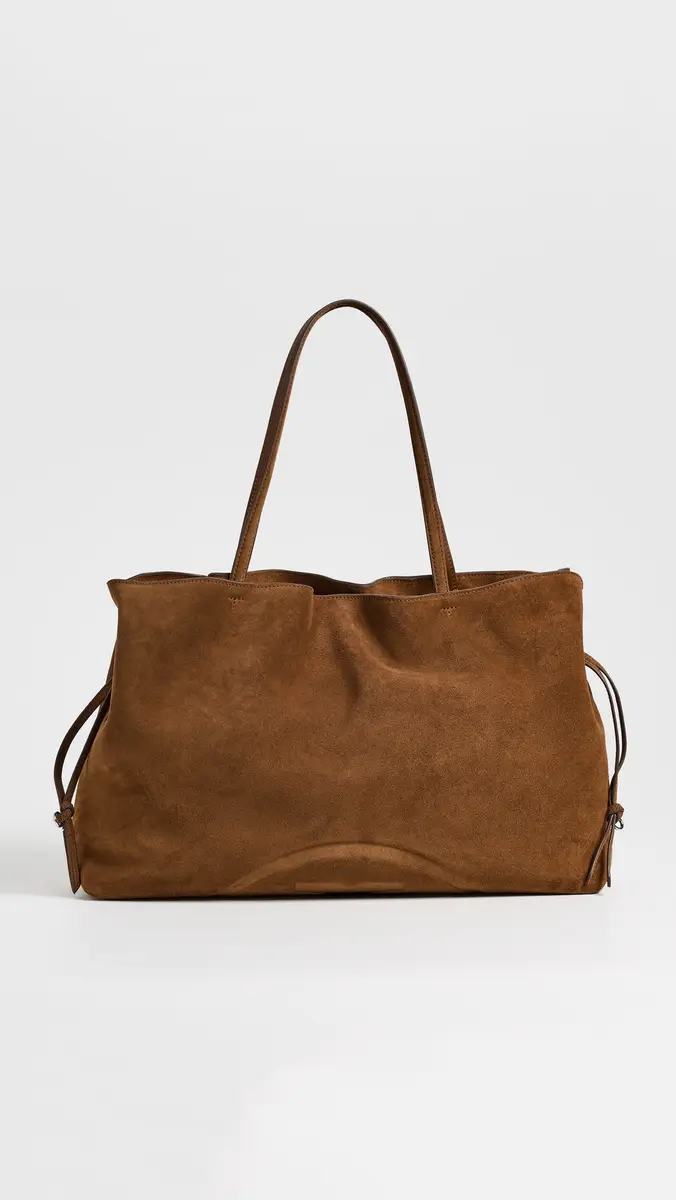 Tory Burch Ella Suede Drawstring Tote | Thumbnail 2 Tory Burch Ella Suede Drawstring Tote | Thumbnail 2
