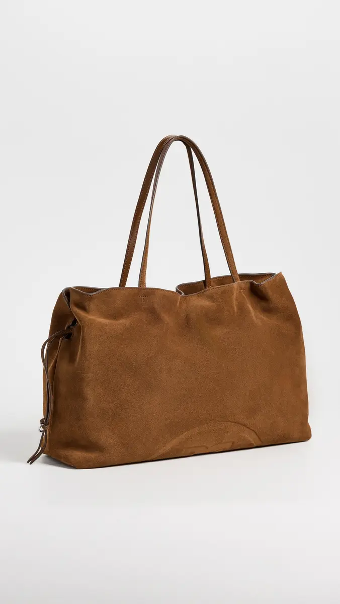 Tory Burch Ella Suede Drawstring Tote | Thumbnail 4 Tory Burch Ella Suede Drawstring Tote | Thumbnail 4