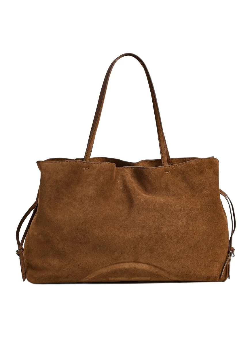 Ella Suede Drawstring Tote Ella Suede Drawstring Tote