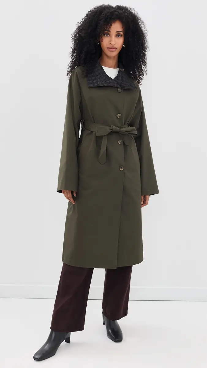 Line & Dot Palmer Reversible Trench Coat | Thumbnail 2 Line & Dot Palmer Reversible Trench Coat | Thumbnail 2