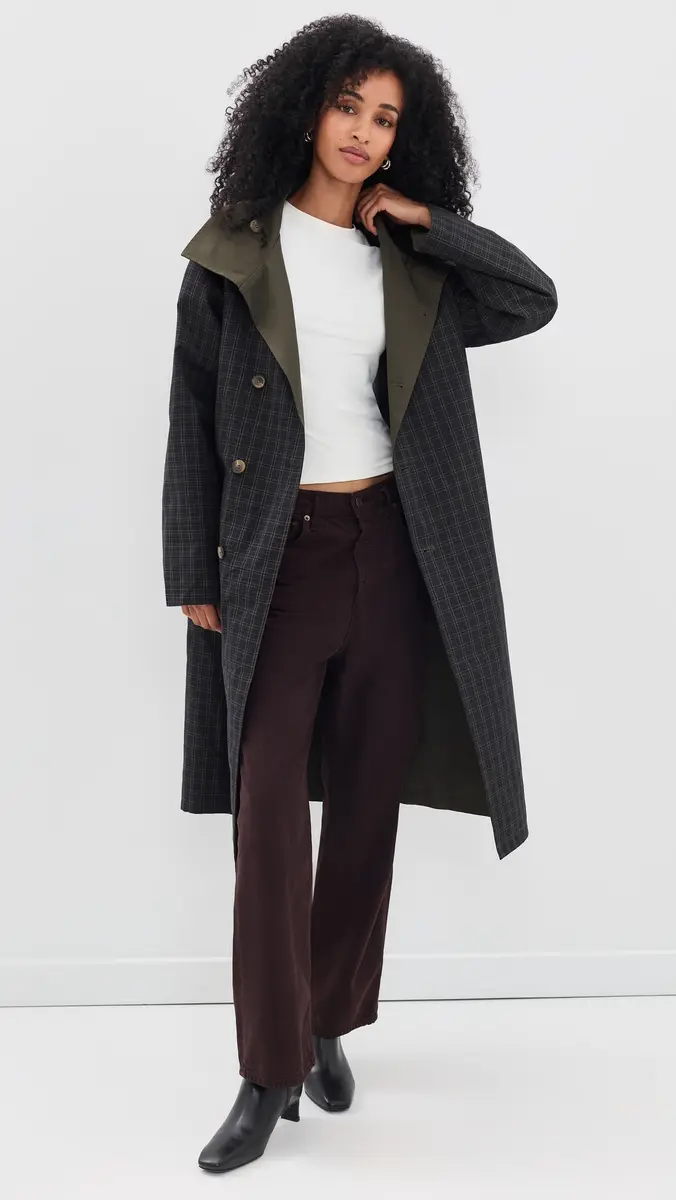 Line & Dot Palmer Reversible Trench Coat | Thumbnail 6 Line & Dot Palmer Reversible Trench Coat | Thumbnail 6